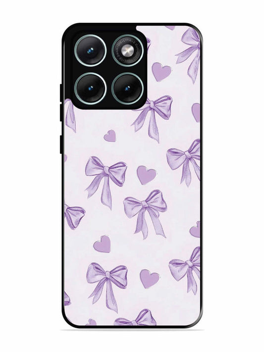 Motorola Edge 70 Fusion Bow Tie, Purple Hair Band