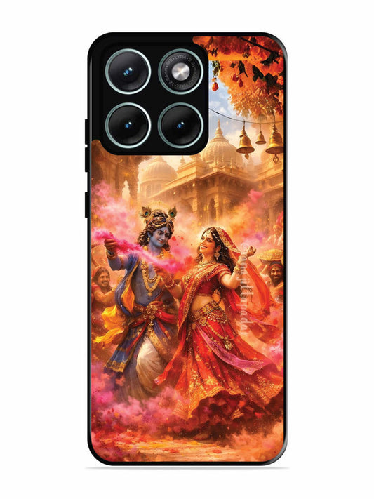 Motorola Edge 70 Fusion Radha Krishna Playing Holi
