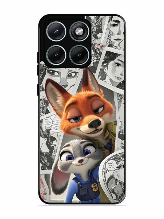 Motorola Edge 70 Fusion Cute Nick wilde and judy hopps
