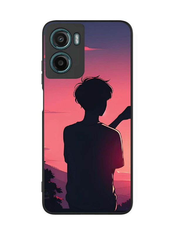 Motorola Moto G05 Love Heart with Hand Boy