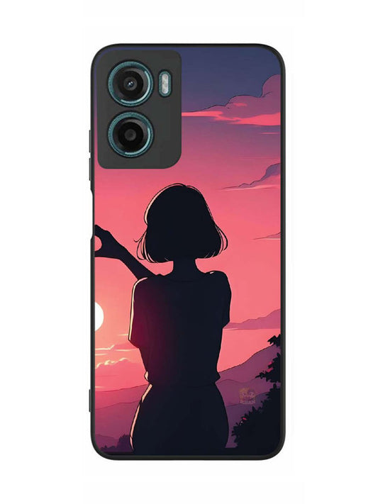 Motorola Moto G05 Love Heart with Hand Girl