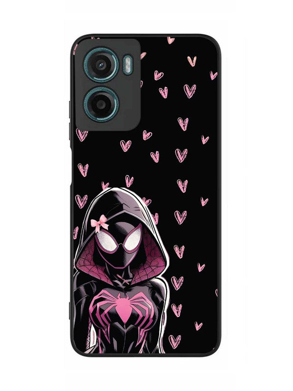Motorola Moto G05 Spidergirl with hearts