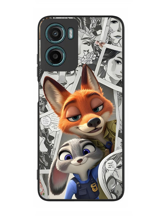 Motorola Moto G05 Cute Nick wilde and judy hopps