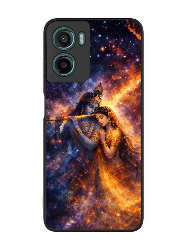 Motorola Moto G05 | 2D Metal | Radha Krishna Dancing on Flute | MO-G05-456