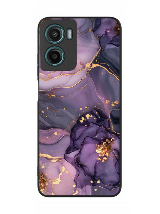 Motorola Moto G05 Royal Orchid Theme Marble