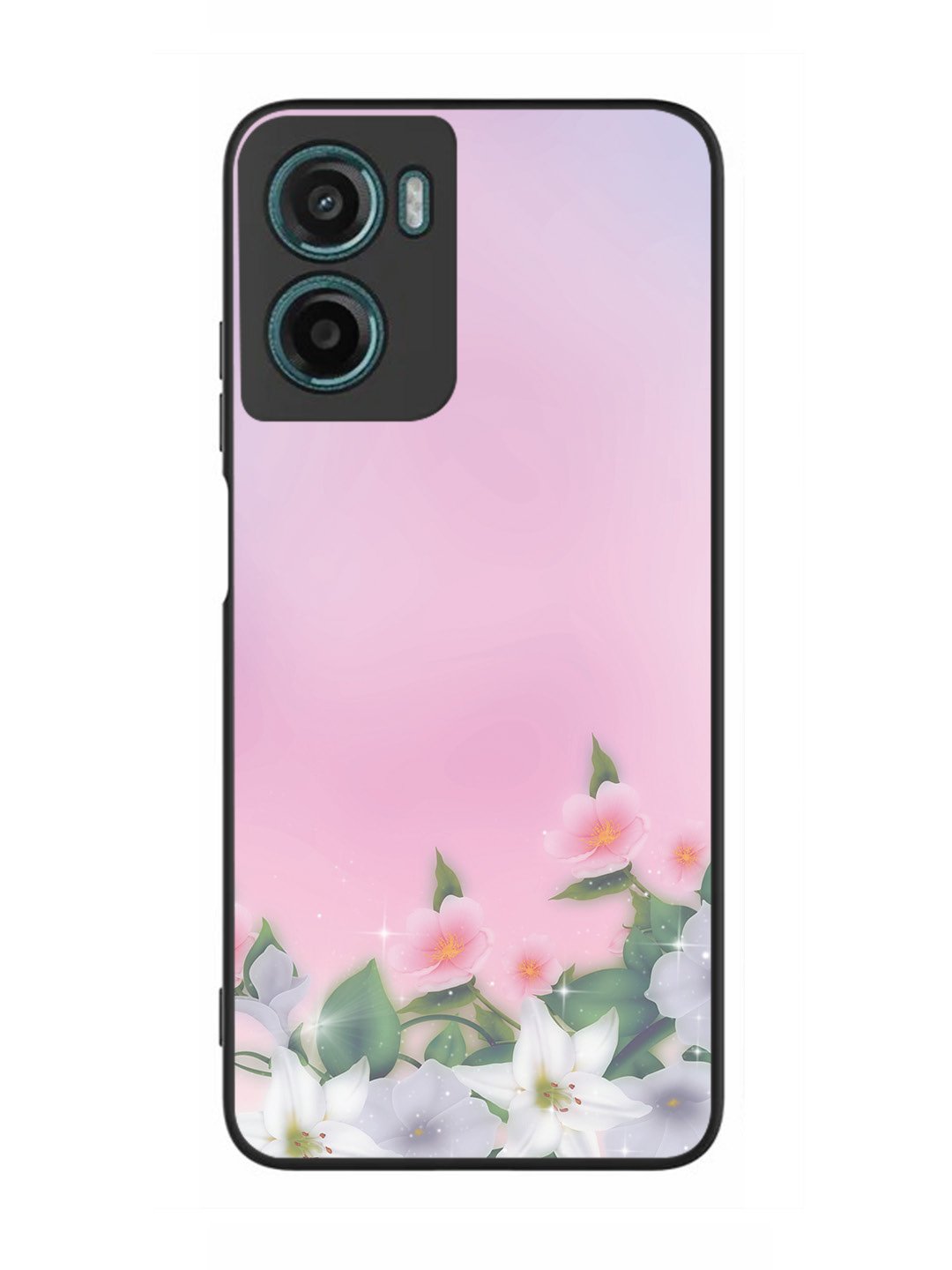 Motorola Moto G05 Pink Floral Elegance