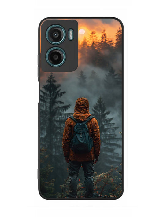 Motorola Moto G05 Alone in Forest