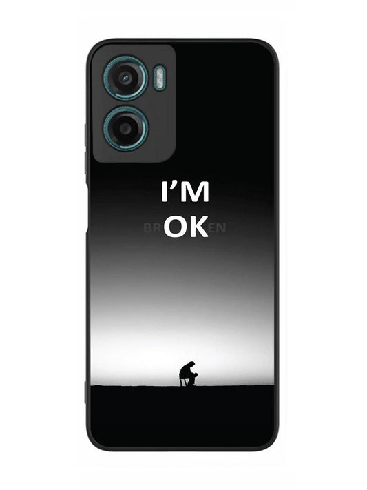 Motorola Moto G05 I'm Broken A man on Chair Alone