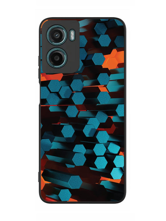 Motorola Moto G05 Hexagon 3D Abstract