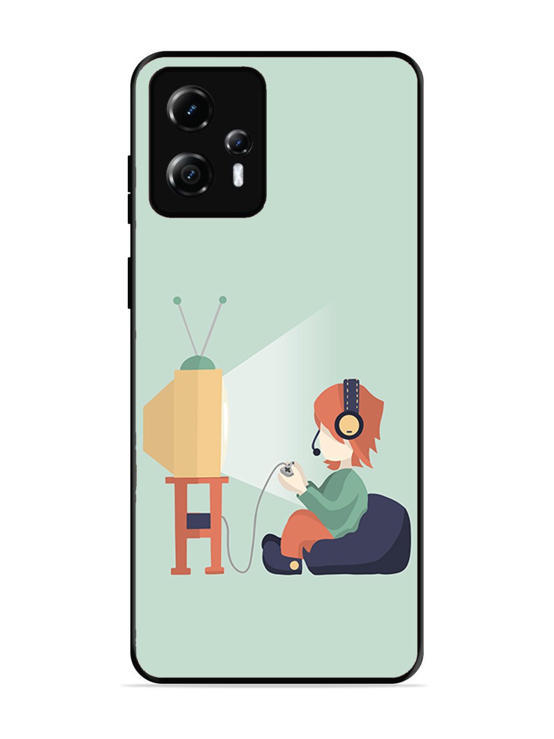 Motorola Moto G13 Kid Playing Game