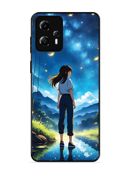 Motorola Moto G13 Girl In Beautiful Forest