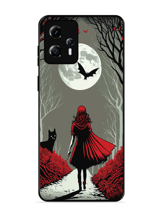 Motorola Moto G13 Scarlet Girl in Red Forest