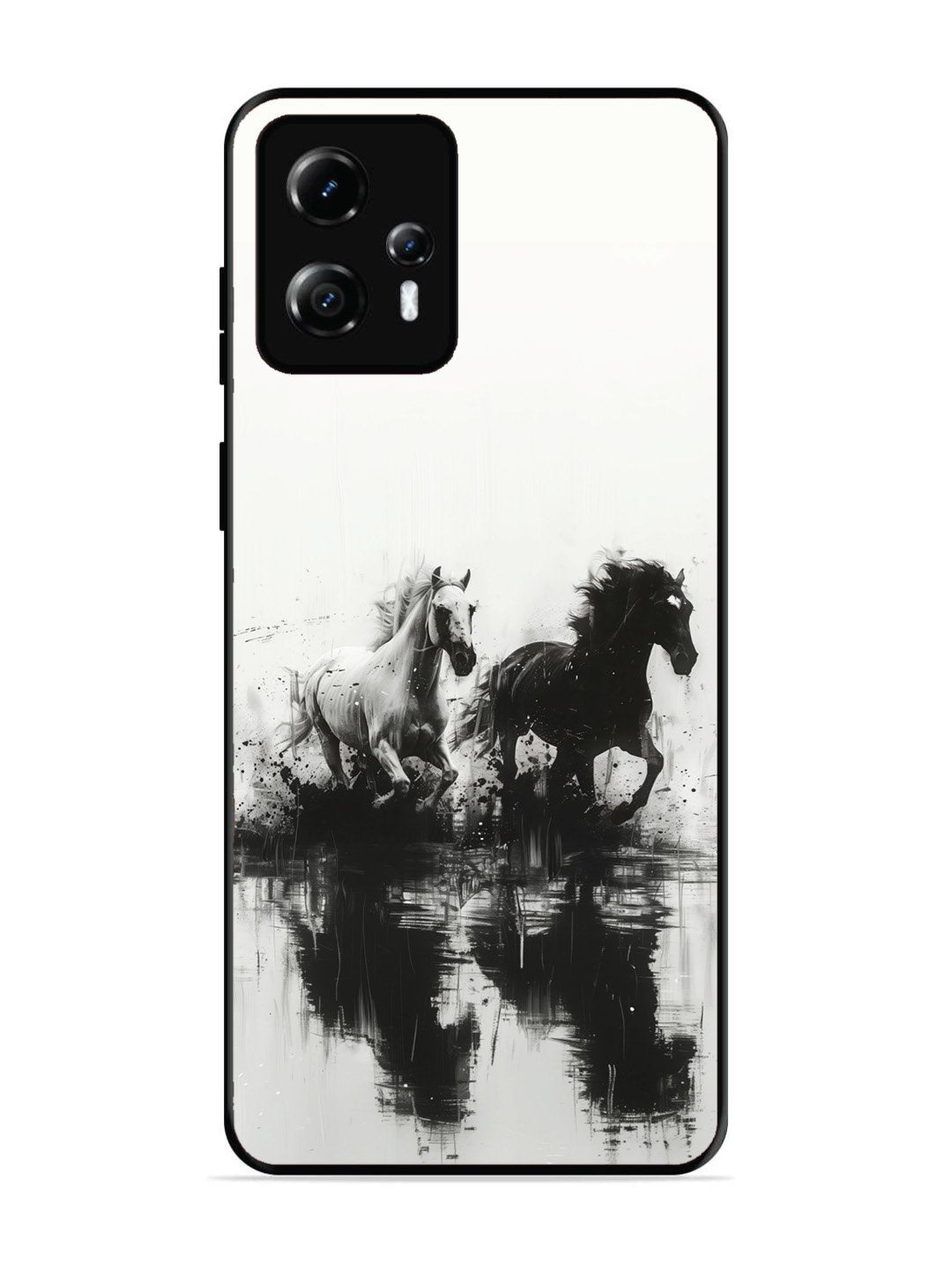Motorola Moto G13 Black & White Horse