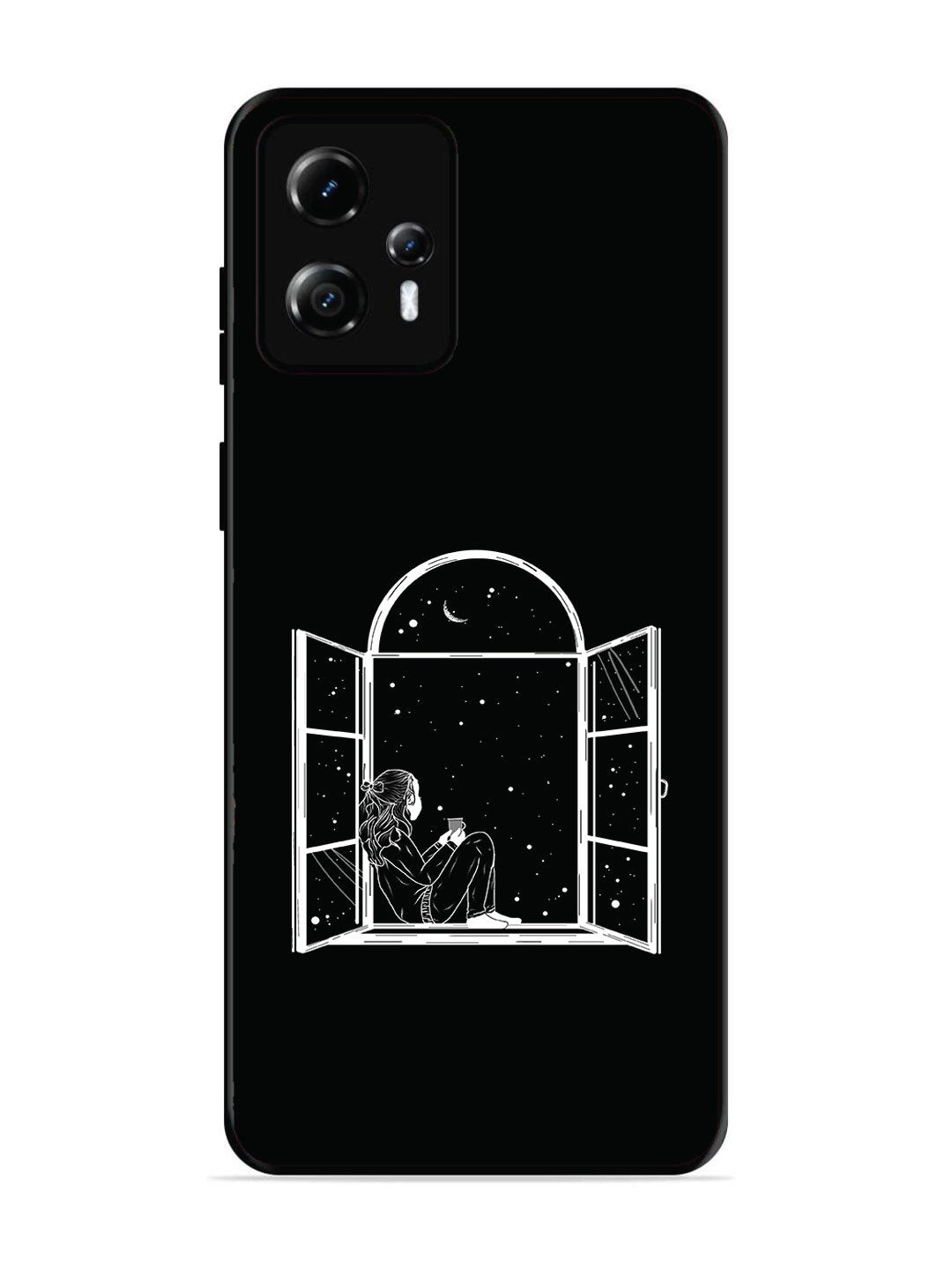 Motorola Moto G13 Little Girl on Window