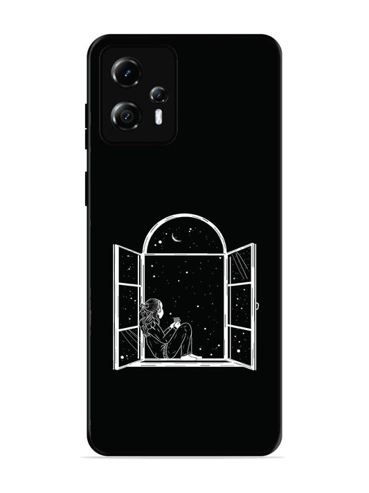 Motorola Moto G13 Little Girl on Window