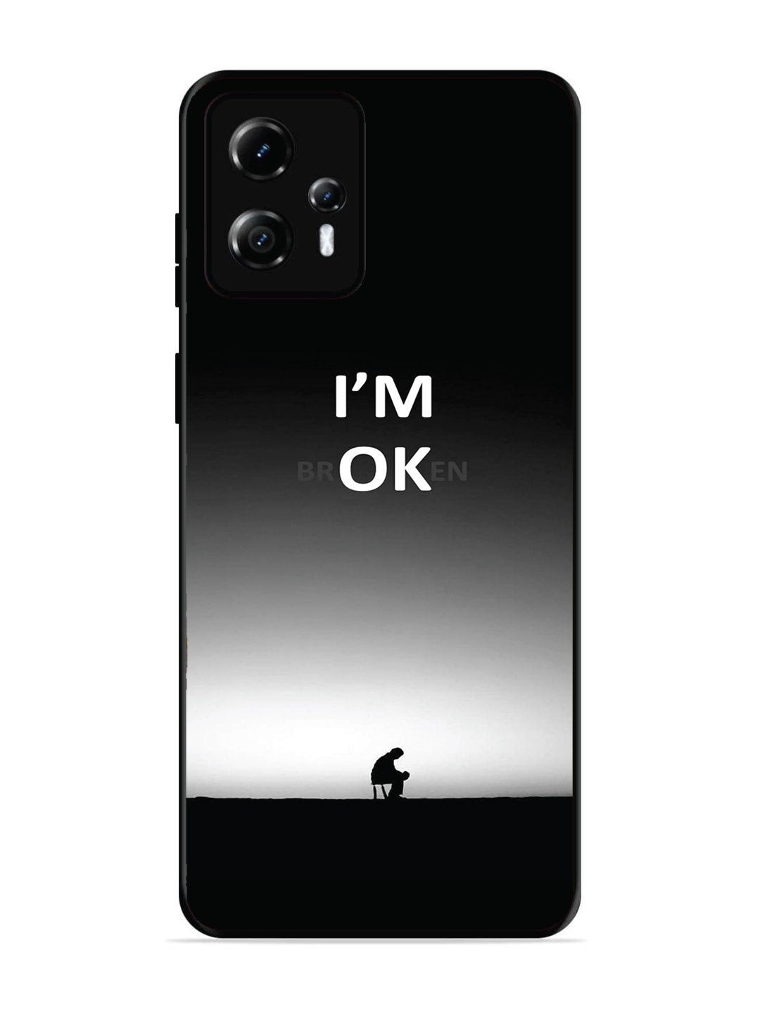 Motorola Moto G13 I'm Broken A man on Chair Alone