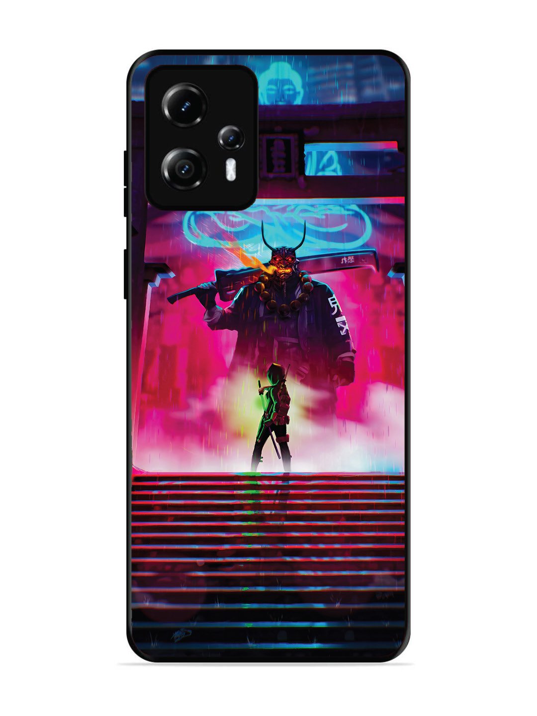 Motorola Moto G13 Cyberpunk Yokai Monster