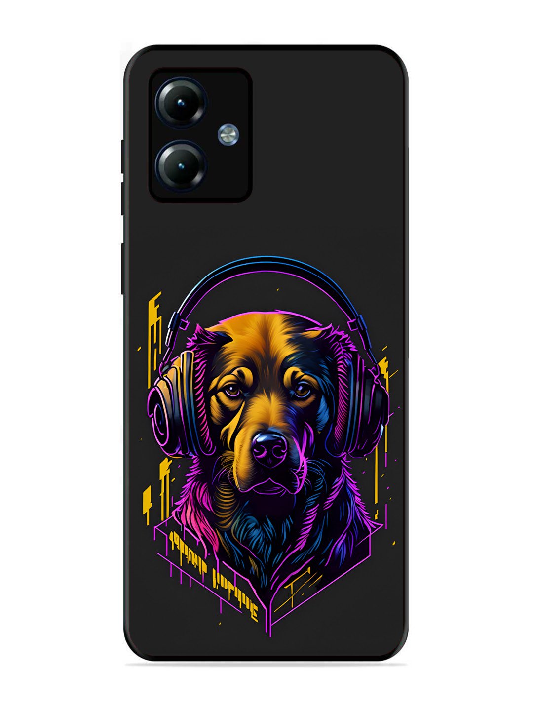 Motorola Moto G14 Music Lover Dog