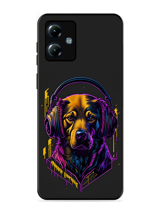 Motorola Moto G14 Music Lover Dog