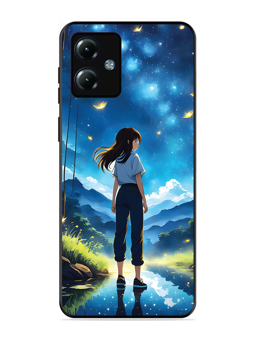 Motorola Moto G14 Girl In Beautiful Forest