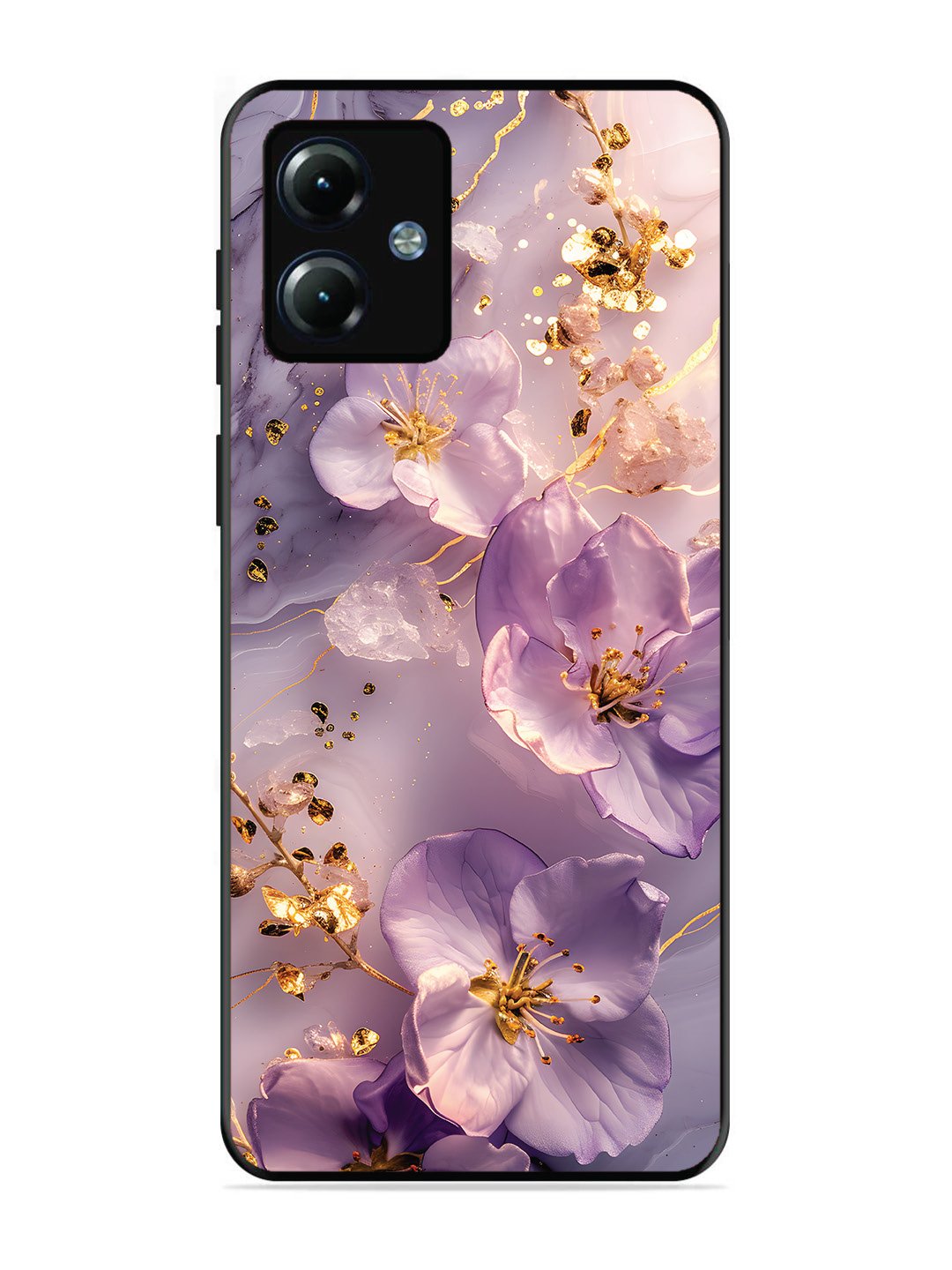 Motorola Moto G14 Orchid with Golden Safron