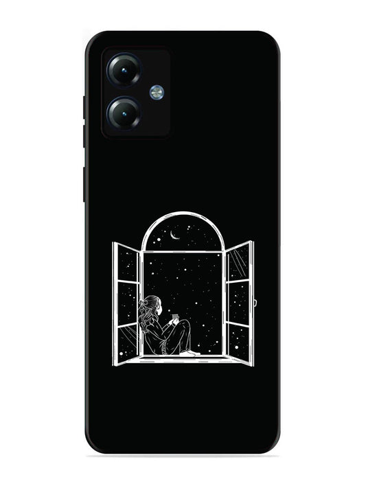Motorola Moto G14 Little Girl on Window