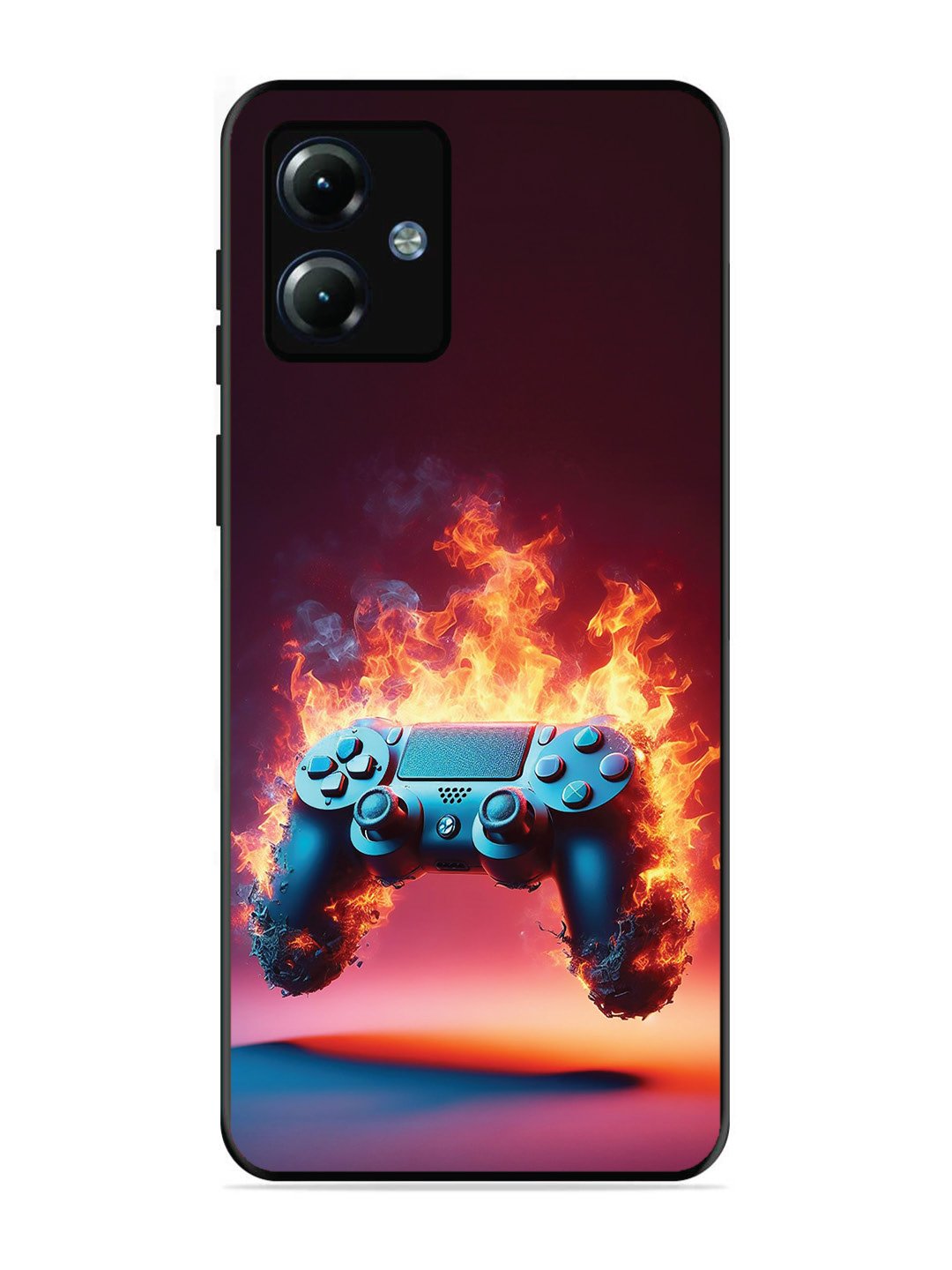 Motorola Moto G14 Console on fire