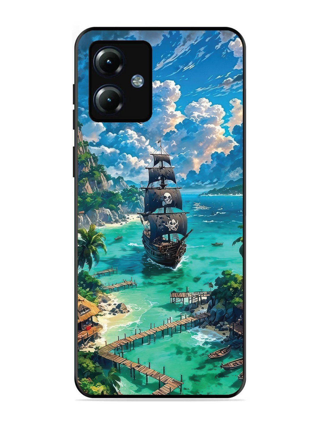 Motorola Moto G14 Pirate Ship Island