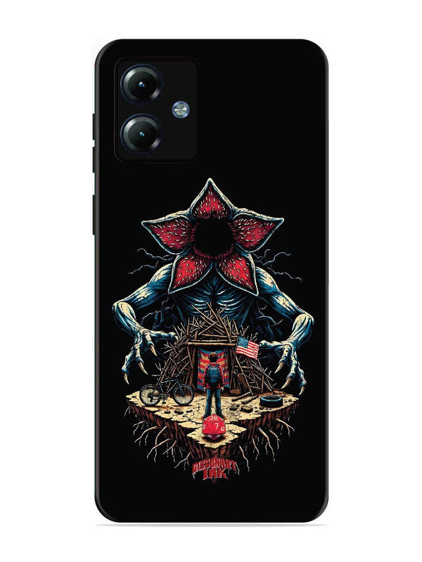 Motorola Moto G14 Stranger Things demogorgon