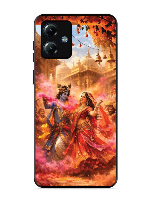 Motorola Moto G14 Radha Krishna Playing Holi
