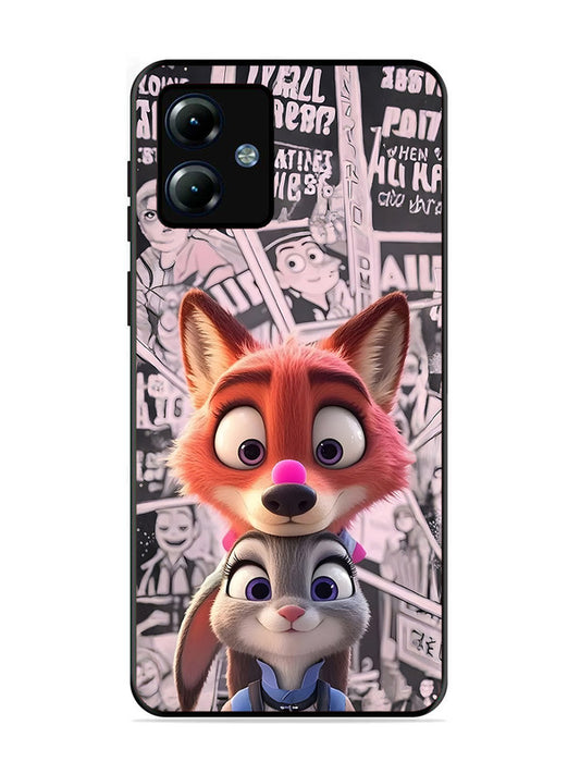 Motorola Moto G14 Cute Nick wilde and judy hopps 2