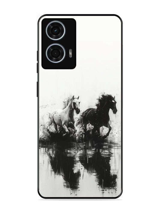 Motorola Moto G24 Power Black & White Horse