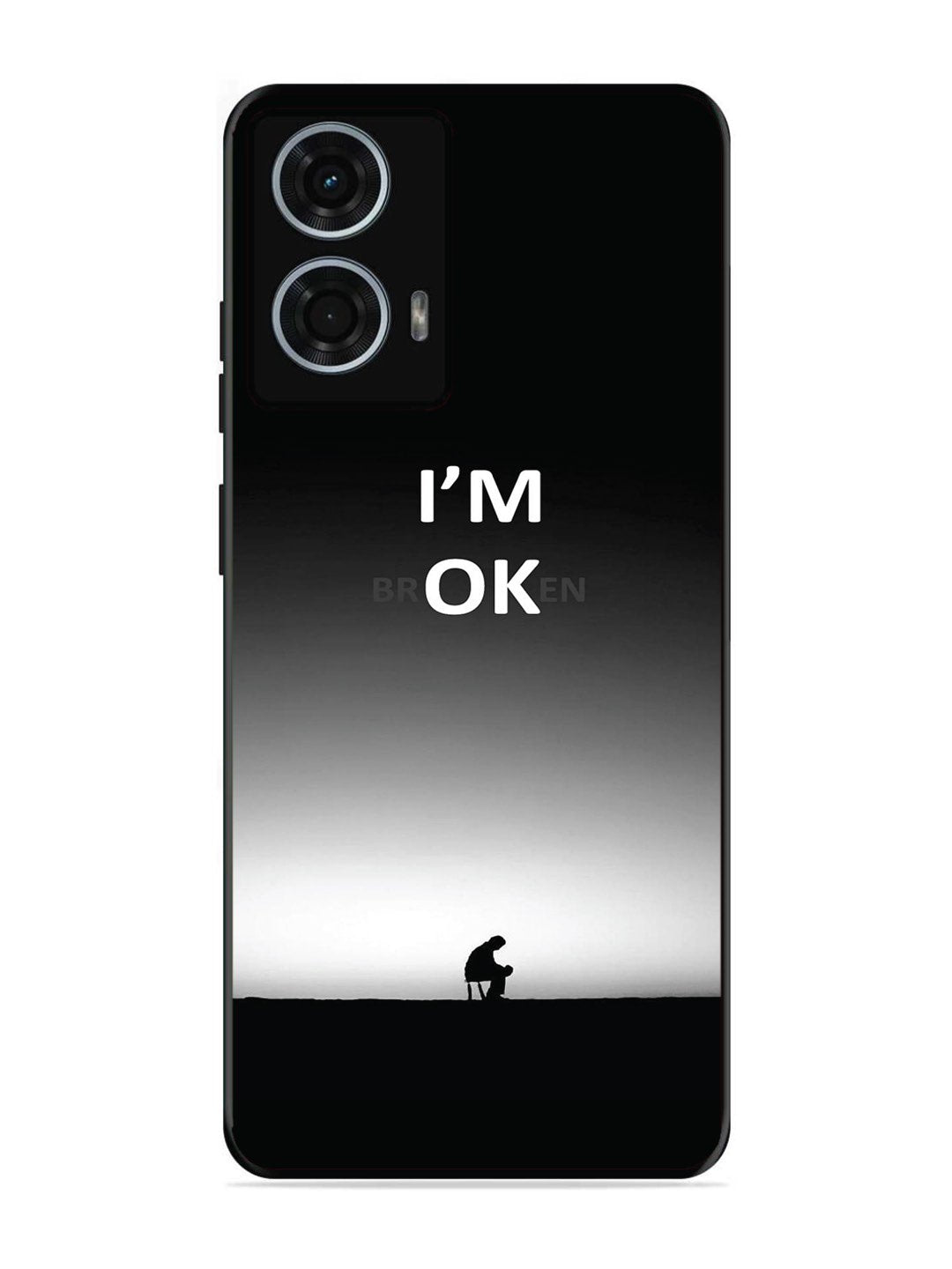 Motorola Moto G24 Power I'm Broken A man on Chair Alone