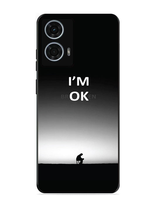 Motorola Moto G24 Power I'm Broken A man on Chair Alone