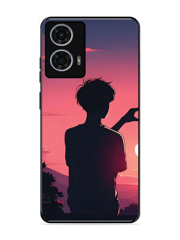 Motorola Moto G24 Power Love Heart with Hand Boy