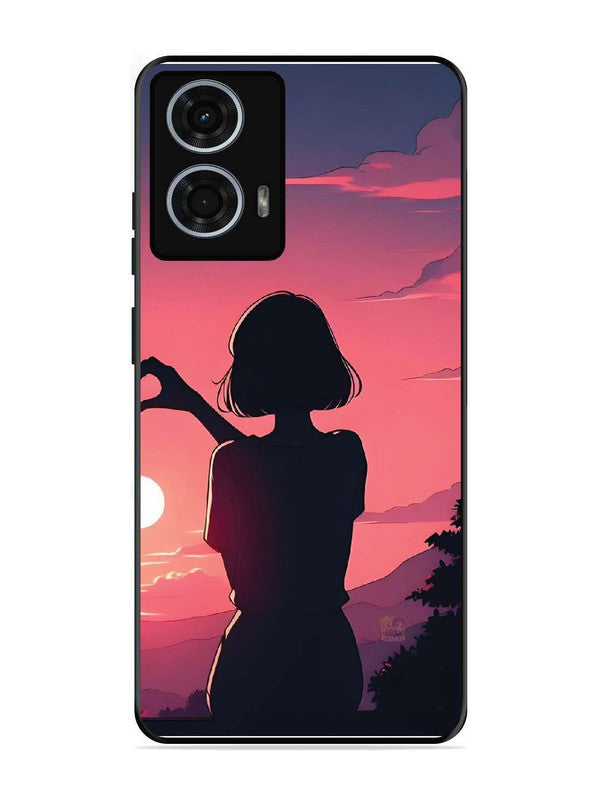 Motorola Moto G24 Power Love Heart with Hand Girl