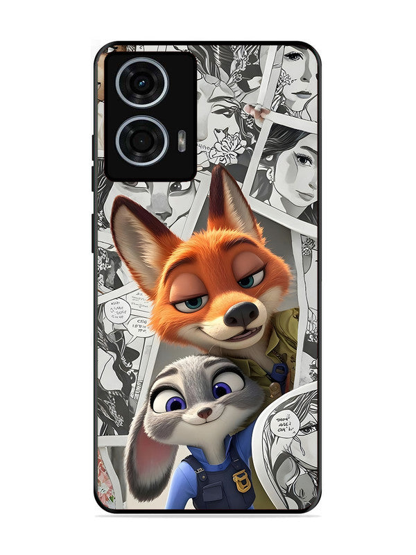 Motorola Moto G24 Power Cute Nick wilde and judy hopps