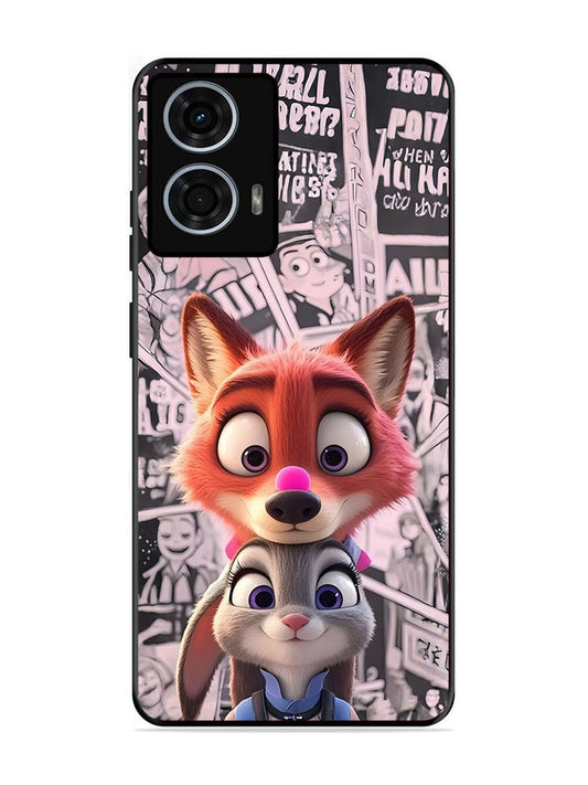 Motorola Moto G24 Power Cute Nick wilde and judy hopps 2