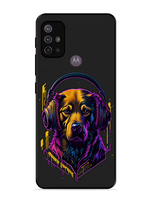 Motorola Moto G30 Music Lover Dog