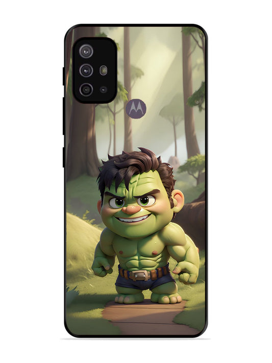 Motorola Moto G30 cute baby hulk