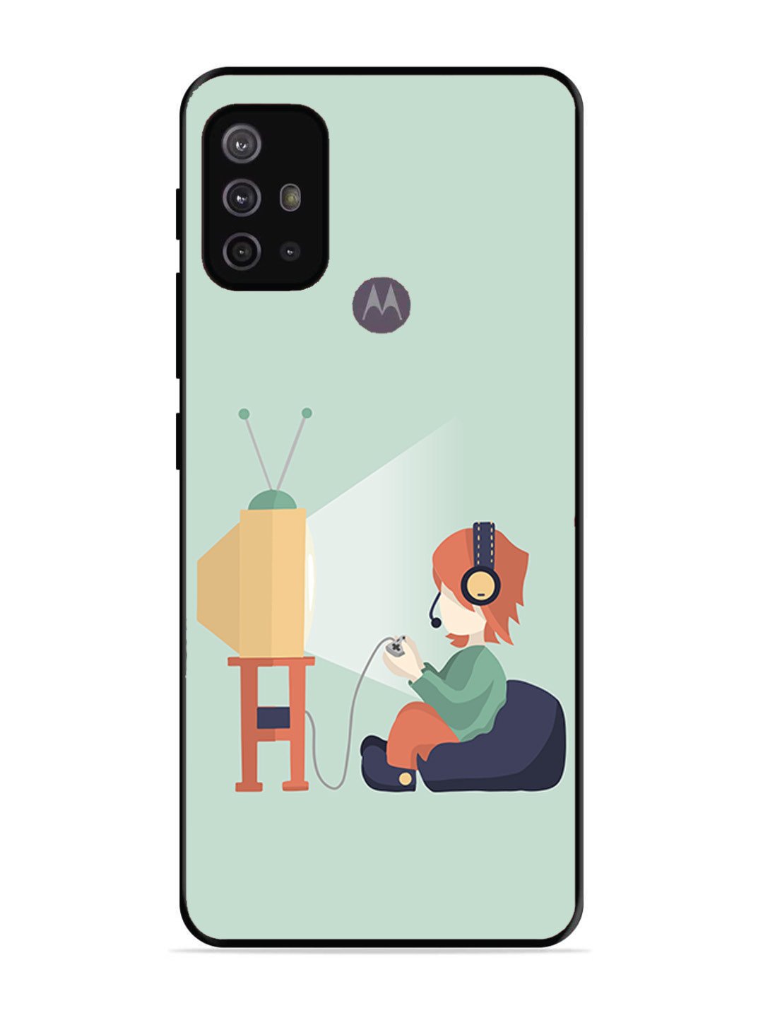 Motorola Moto G30 Kid Playing Game
