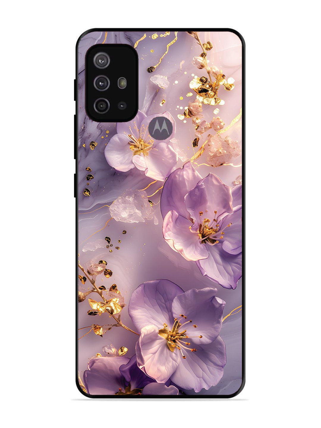 Motorola Moto G30 Orchid with Golden Safron