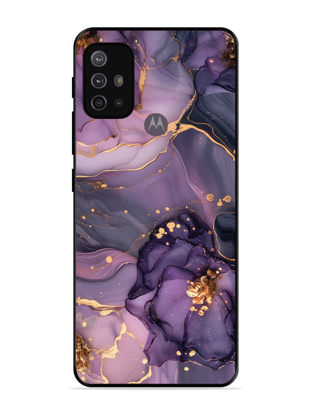 Motorola Moto G30 Royal Orchid Theme Marble