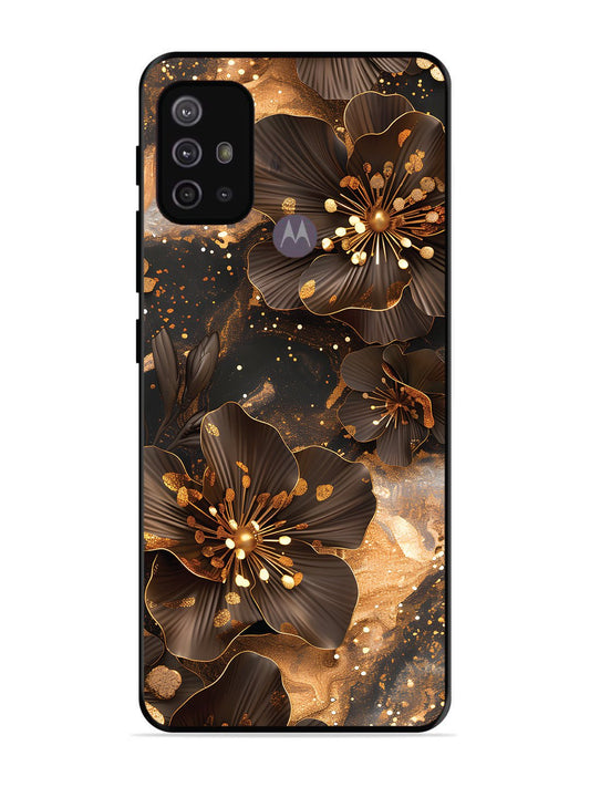 Motorola Moto G30 Golden Flowars