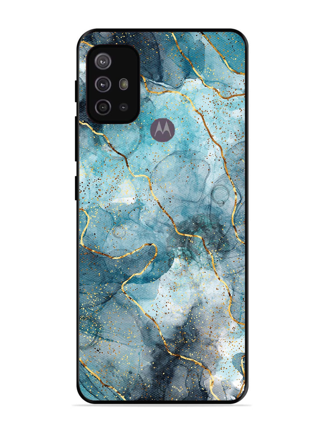 Motorola Moto G30 Oceanic Golden Strip Marble