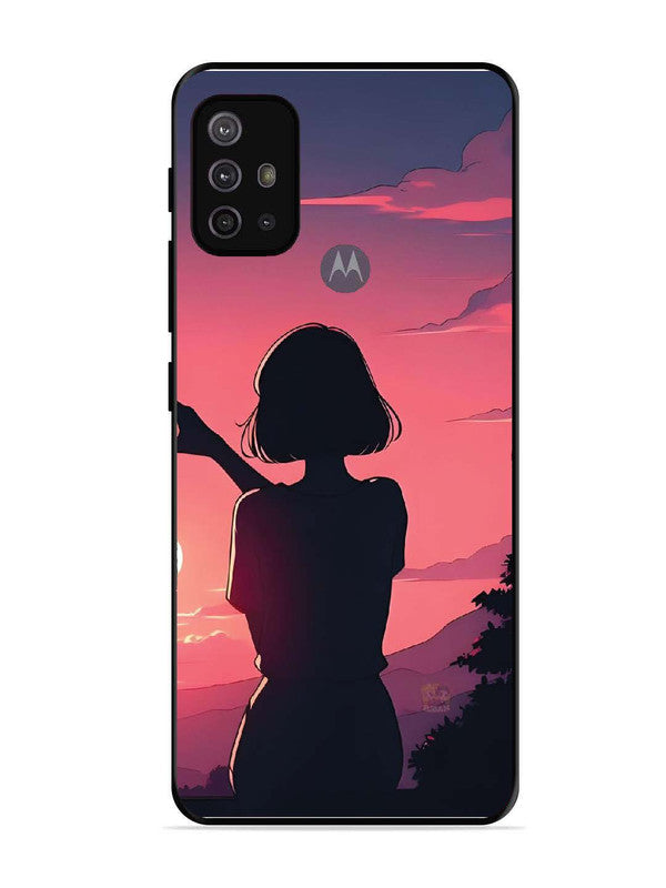 Motorola Moto G30 Love Heart with Hand Girl
