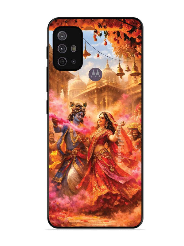 Motorola Moto G30 Radha Krishna Playing Holi