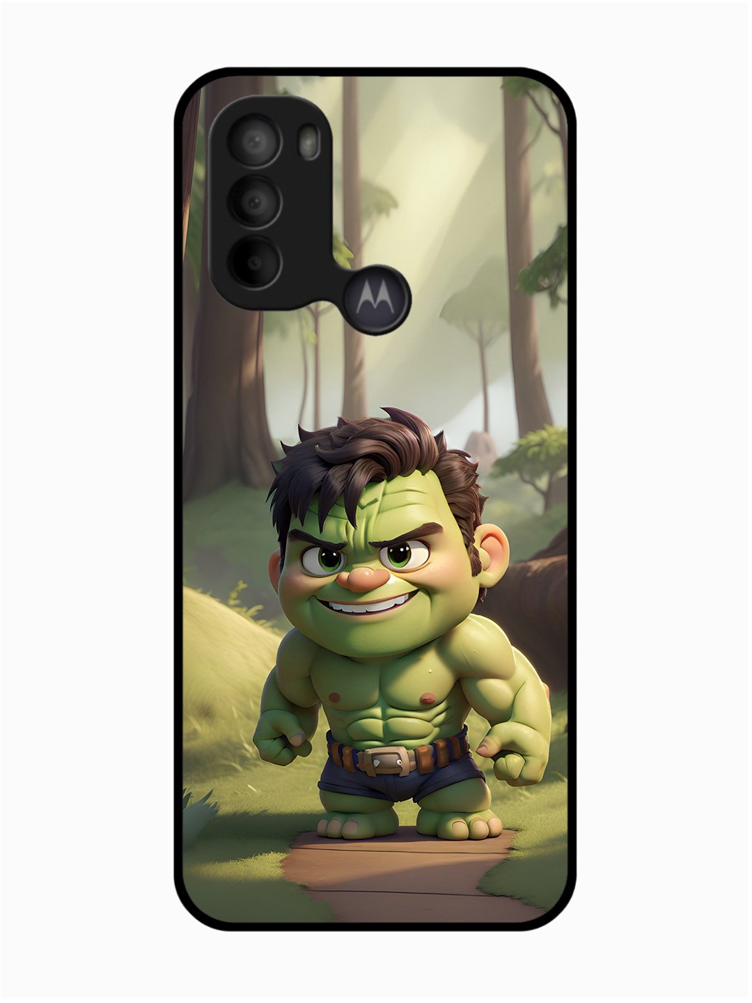 Motorola Moto G31 cute baby hulk