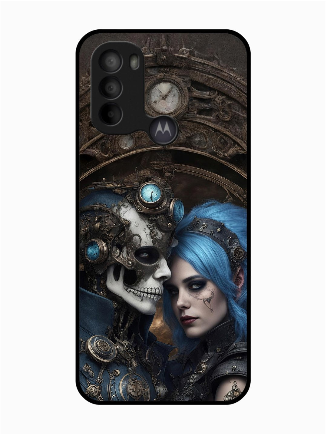 Motorola Moto G31 Skeleton & Devil Girl