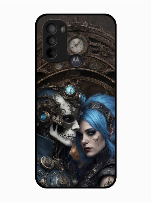 Motorola Moto G31 Skeleton & Devil Girl